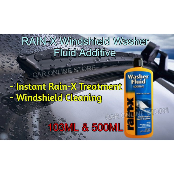 Vision X Windshield Washer Fluid Rain-x / Rain X / Rainx original Glass Water Repellent (103ml … Of Vision X Windshield Washer Fluid