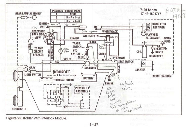 17 Hp Briggs and Stratton Engine Wiring Diagram Need Wiring Help for 7116 Repower – Talking Tractors – Simple Tractors Of 17 Hp Briggs and Stratton Engine Wiring Diagram